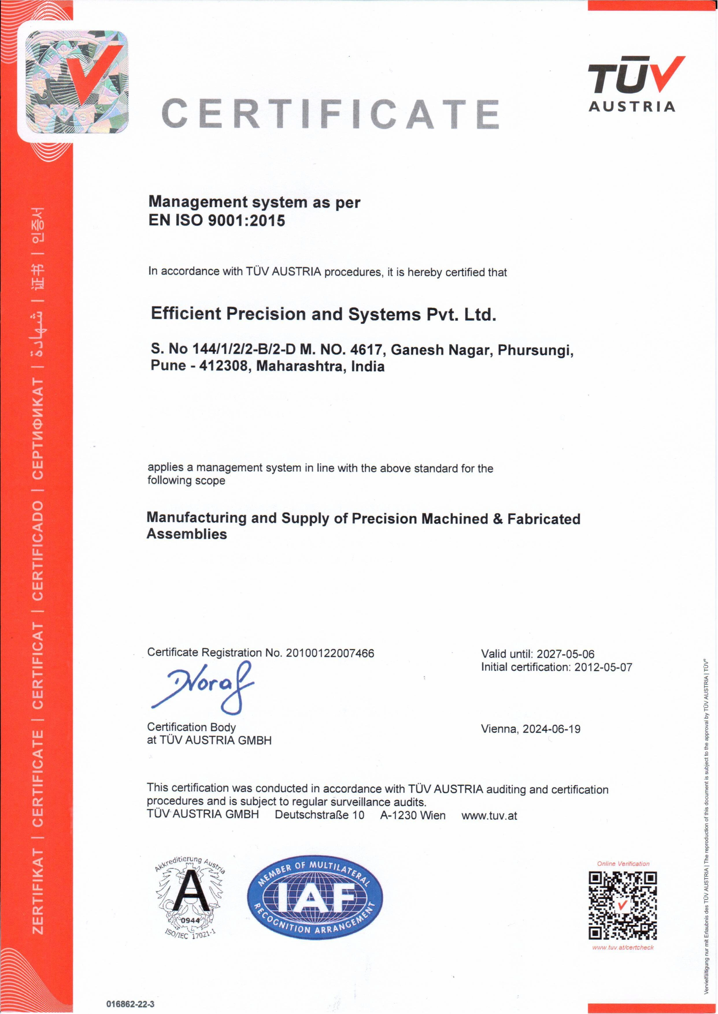 isocertificate